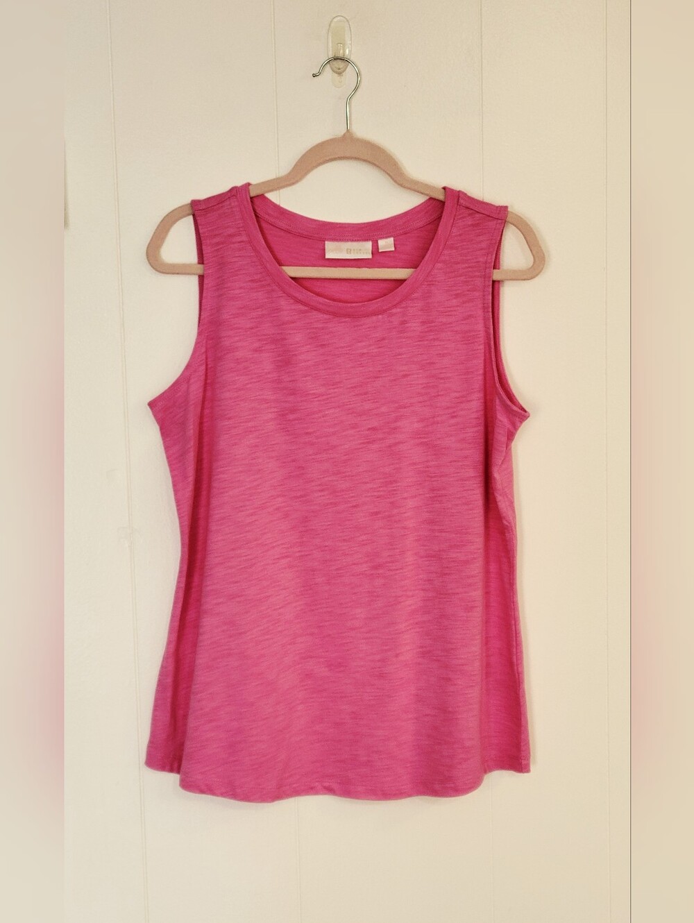 Belle by Kim Gravel Hot Pink Sleeveless Tank